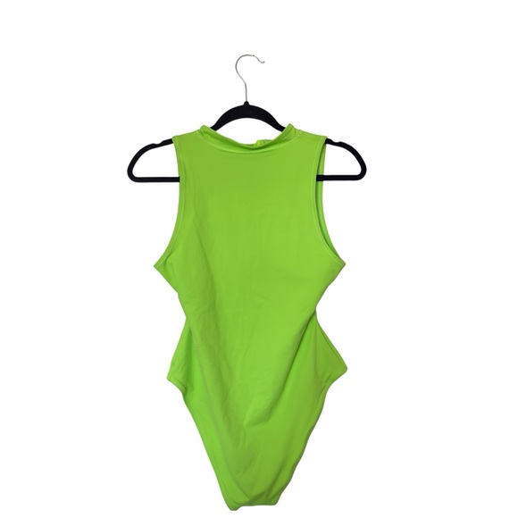 SKIMS Neon Green One Piece Swimsuit - Picture 3 of 9